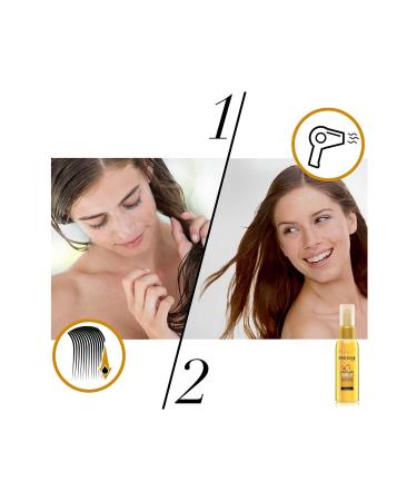Pantene Hair Care Oil Keratin Essence Repairing Vitamin E For Damaged Hair 2-Pack (2x100 Ml) - Buy Online on GoSupps.com