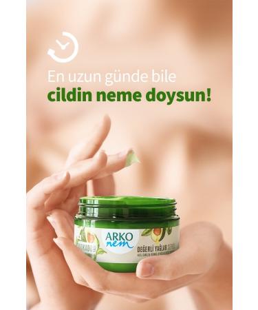 Arko Nem Nem Valuable Oils Avocado Oil Hand and Body Cream 250 Ml + 60 Ml - Buy Online on GoSupps.com