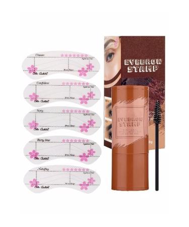 MAQYA Cosmetics Eyebrow Stamper Brow Powder Light Brown Mqcc02 - Buy Online on GoSupps.com