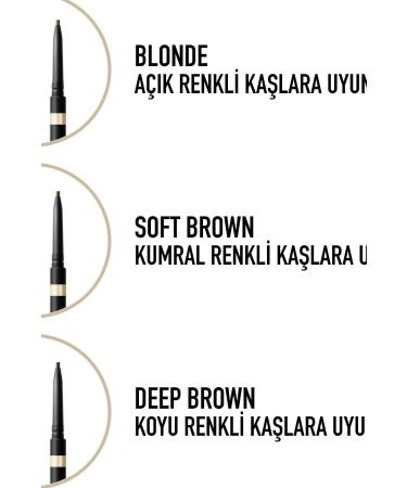 Max Factor Brand: Brow Shaper Eyebrow Pencil 20 Brown Category: Eyeliner - Buy Online on GoSupps.com