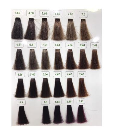 Montibello Oal a Ammonia-Free Dark Blonde Ash Brown Hair Dye 6.16 8429525413263 - Buy Online on GoSupps.com