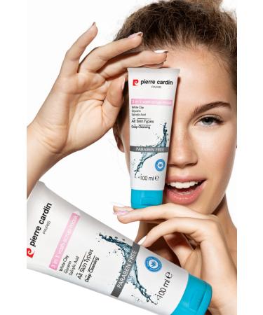 Pierre Cardin 3 In 1 Face Mask 100 Ml - 3 In 1 Face Cleansing Peeling Mask - Buy Online on GoSupps.com