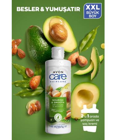 Avon Care Avocado and Almond Oil Shampoo and Conditioner 700 Ml. - Buy Online on GoSupps.com