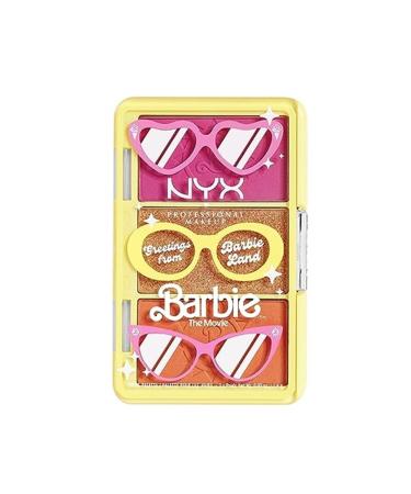 NYX Professional Makeup Barbie Mini Blush Palette Greetings From Barbieland - Buy Online on GoSupps.com