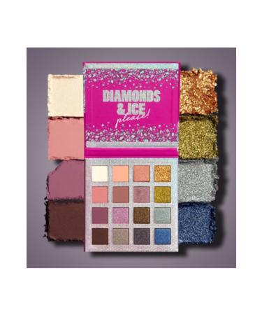 NYX Professional Makeup Eyeshadow Palette Diamonds & Ice Mega Shadow Palette 800897212193 - Buy Online on GoSupps.com