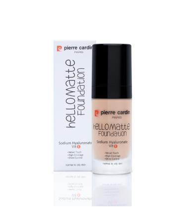 Pierre Cardin Hello Matte High Coverage Matte Foundation Medium Beige - Buy Online on GoSupps.com