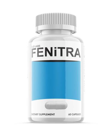 Fenitra Weight Loss Diet Pill (One Bottle | 60 Oval Tablets - Appetite Suppressant & Fat Burner | Energy