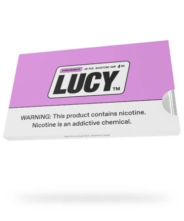 Lucy Nicotine Gum 4 mg - Pomegranate - 90 Pcs