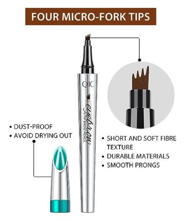 Buy Waterproof Eyebrow Microblading Pen - Natural-Looking Liquid Eyebrow Pencil in Light Brown | International Shipping Available - Buy Online on GoSupps.com