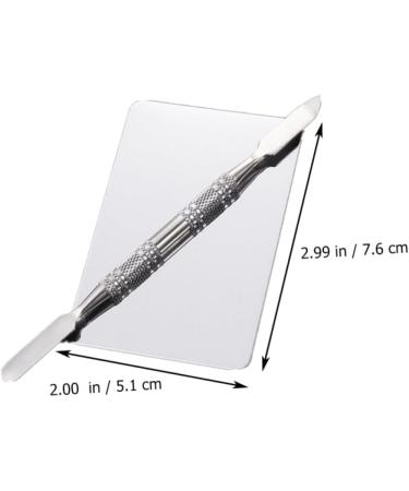 minkissy 3 Sets Ring Palette Nails Accessories Nail Holders for Painting Nails Nail Kits Makeup Artist Tool Nail Art Accessories Nail Art Tools Cosmetic Combination Stainless Steel Material - Buy Online on GoSupps.com