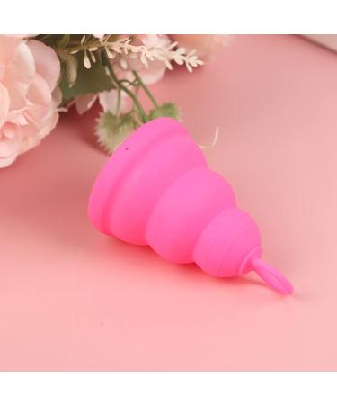 HBPH Foldable Silicone Menstrual Cup -Ringfeminine -Hygiene -Menstrual Lady Period Cup