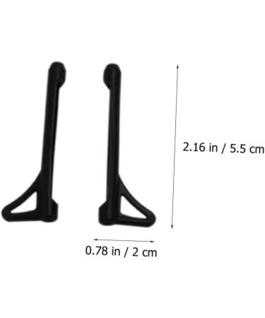 Uonlytech 48 Pairs Silicone Glasses End Lace - Protect Your Glasses with Nerd Wax Glass Holder & Ear Pebbles - Ideal for Kids & Adults - Buy Online on GoSupps.com