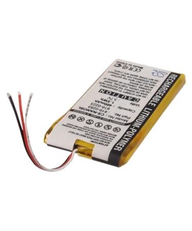 Replacement Battery Compatible with appIe i p0d Nano 2GB i p0d Nano 4GB i p0d Nano MA004LL/A Part Number: 616-0223 616-0224 616-0283 400mAh/3.7V