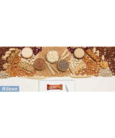  Rilevo Rilevo - 3 hours without Fame Organic Orange - 6 individual boxes of artisan spice bars with seeds cereal with organic orange and fondant chocolate feet 30 g (6 x 30 g) - Buy Online on GoSupps.com