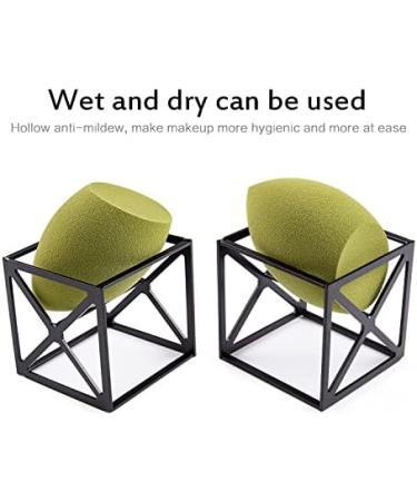 Makeup Sponge 1PC Makeup Sponge Holder Make up Metal Puff Rack Powder Puff Storage Rack Sponge Drying Stand Holder drying Brack Makeup Sponge Holder(12) - Buy Online on GoSupps.com