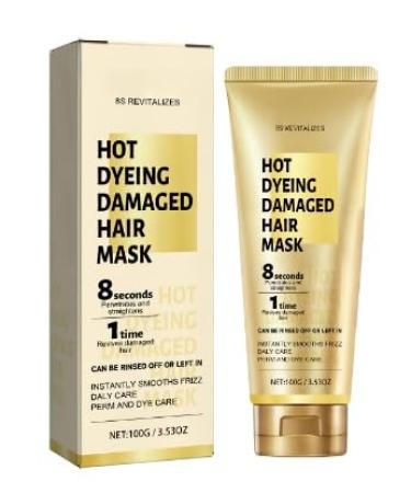 JJIAGOLD Hair Repair Cream Frizz Control Hair Care Products Deep Conditioning Treatment for Damaged Hair Hydrates and Softens Frizz Adds Shine and Softness