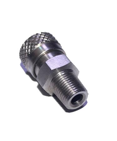 Outdoor Guy PCP Air Rifle 8mm Stainless Quick Release Disconnect Coupler Fitting Female Socket for Filling (1/8NPT) 1 PCS
