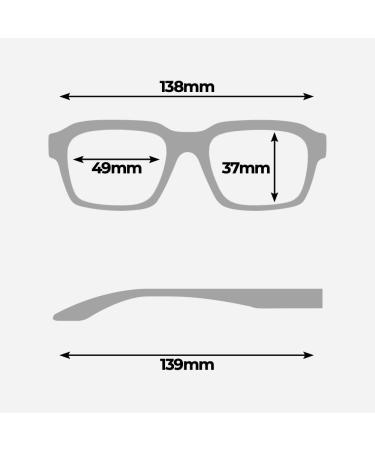 X Frame Blue Light Glasses for Men & Women | Acetate Screen Glasses | Glareflux Blueblock Therapy - Buy Online on GoSupps.com