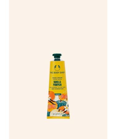 The Body Shop Vanilla Pumpkin Limited Edition 30ml Hand Cream - Vegan