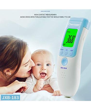 Berrcom JXB-183 Non-Contact Infrared Thermometer - FDA & CE Certified, 3-in-1 Baby Fever Check - Buy Online on GoSupps.com