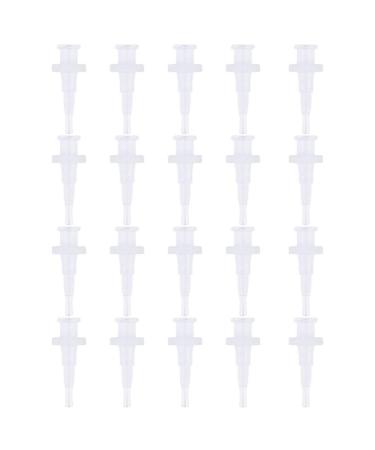 ZINASE Ear Cleaning Kit Ear Washer Disposable Tips 60pcs Replacement Ear Wash Tubes Replacement Tips for Ear Wax Removal Ear Cleaner
