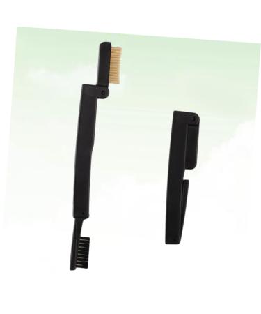 Ipetboom Double Side Eyebrow Brush Set - 3pcs Makeup Tools for Mascara & Eyelash Curling Black | Perfect for Eyebrow Filling & Styling - Buy Online on GoSupps.com