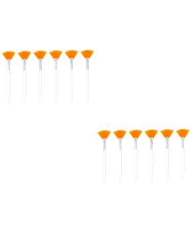 Healeved 12 Pcs Beauty Mask Brush Facial Mask Applicator Face Mask Sleeping Mask Applicator Mask Tool Skin Treatment Brush Facial Mask Brush Sleeping Mask Brush Beauty Tools Mud Applicator