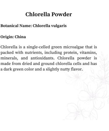 Chlorella Powder (1 LB) - Buy Online on GoSupps.com