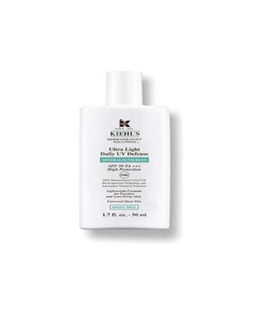 Kiehl's Ultra Light Daily UV Defense Mineral SPF 50 femme/woman sunscreen 50 ml