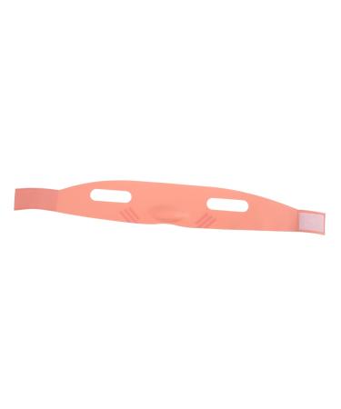 minkissy Silicone Beauty Double Chin Chin up Double Chin Reducer Double Chin Eliminator Chin Strap Facial Slimming V-line Belt Silica Gel Lifting Belt Small Powder