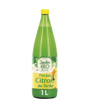JARDIN BIO ETIC - Jardin Bio tic Jus De Citron Bio 1L - Lot De 3