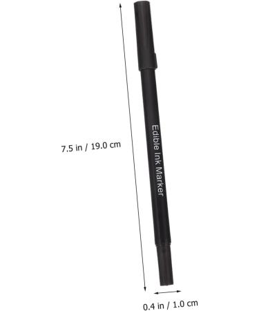 BESTonZON Edible Pen 4 Pcs baking pen baking supplies pens decor marker baking marker pens dual tip markers baking pen pen pen food coloring cake Edible Marking Pen - Buy Online on GoSupps.com