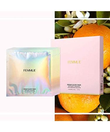 Buy FEMMUE Dream Glow Mask - Revitalize Radiance 6ea 30g | International Shipping Available - Buy Online on GoSupps.com