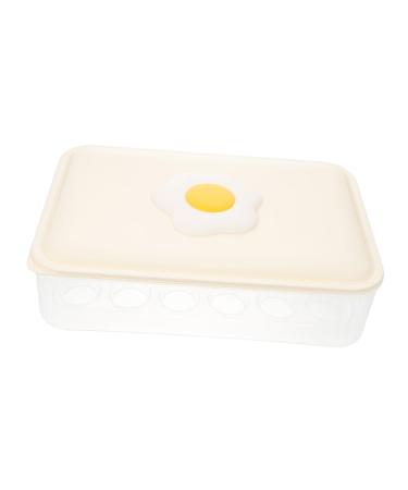 Zerodeko 1pc 24 Egg Storage Box Eggs Egg Container Egg Dispenser Refrigerator Egg Storage Case Food Egg Plate
