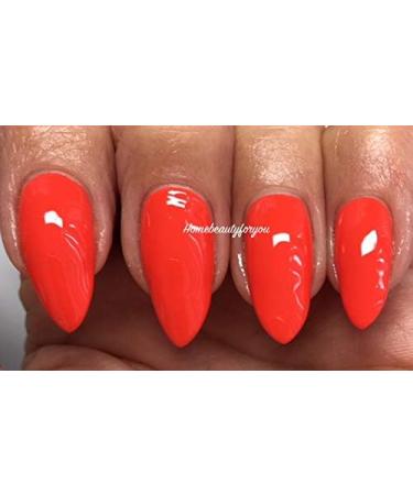 Bluesky Nail Gel Polish Orangey Red Cherry Tomato Summer Vibes SV04 UV LED Soak - Buy Online on GoSupps.com