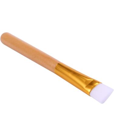 Guvkeug Face Mask Brush Applicator Wooden Handle Flat Tip Brush - Buy Online on GoSupps.com