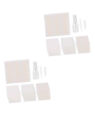 FOMIYES 6 Sets Double Eyelid Sticker Eyelid Lifter Strips Eyelid Tape Lift Strips Stickers Lash Remover Hooded Eyelid Lifter Traceless Eye Lift Strips Eyelid Lift Tapes Lasting Fiber Strip
