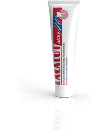 Lacalut Active Toothpaste 100ml | Strengthen Gums & Effective Dental Care | Buy 3 for Optimal Results - International Shipping Available - Buy Online on GoSupps.com