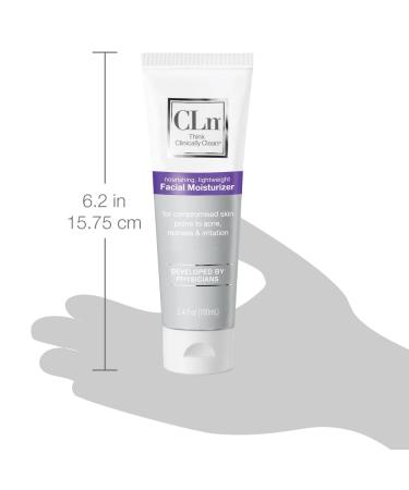 CLn Facial Moisturizer | Soothes Skin Reduces Redness & Hydrates | 3.4 oz - Dermatologist Tested for All Skin Types - Buy Online on GoSupps.com