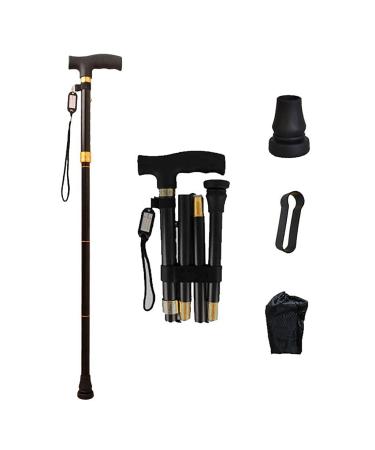 Crutches Ultralight Aluminum Alloy Retractable Anti-Skid Cane Elderly Cane Walking Stick Walking Aid Walking Stick Family