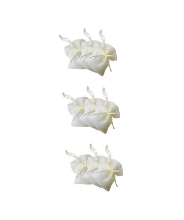 Healeved 30 Pcs Candy Bags Storage Bags Candy Pockets Packing Bags Wedding White Gift Bag