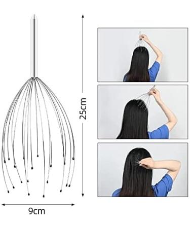 Komunj Head Massager - 20 Finger Massage Spider for Ultimate Relaxation | Premium Head & Finger Massage Crawler - Buy Online on GoSupps.com