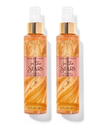 In the Stars Diamond Shimmer Mist by Bath + Body Works - Pack of 2 (4.9 fl oz / 146 ml each)