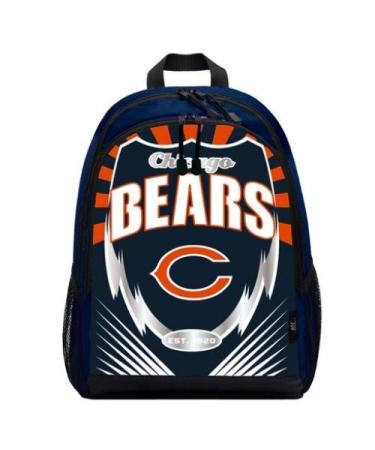 Officially Licensed Lightning Kids Sports Backpack Chicago Bears