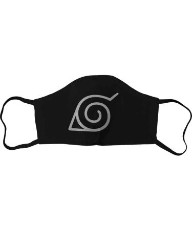 cotton division Unisex Acnarutms005_a Mask Black One Size 1 piece (1 pack) Black