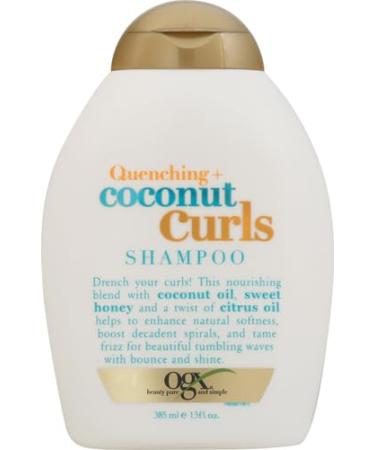 Buy Organix Quenching Plus Curls Shampoo with Coconut 13 Fl Oz | Best Moisturizing Curl Care for All Hair Types - International Shipping Available - Buy Online on GoSupps.com