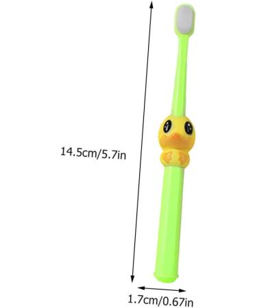 Beaupretty 4pcs Cartoon Nano Toothbrush Set - Portable Child & Teen Travel Toothbrushes with Soft Bristles for Effective Cleaning - Buy Online on GoSupps.com
