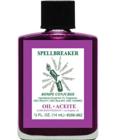 (1Pack) Indio Products Spiritual Anointing Oil- SPELLBREAKER 1/2oz