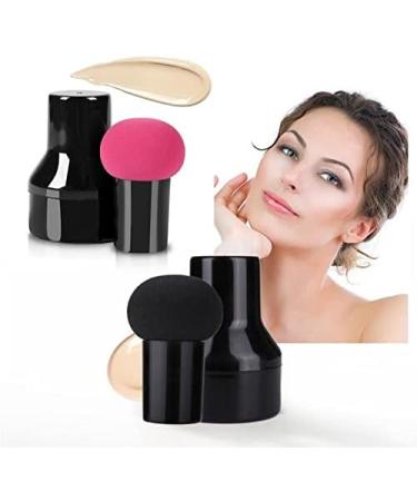 Makeup Sponge 9 Colors Professional Makeup Foundation Blush Sponge Cosmetic Puffs Make-up Puffs Mushroom Beauty Tools for Make Up Dry Wet Use Makeup Sponge Holder(3) - Buy Online on GoSupps.com
