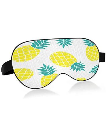 Sleep Mask Summer Tropical Pineapple Eye Mask for Sleeping Summer Tropical Pineapple Sleeping Mask Eye Mask for Sleep